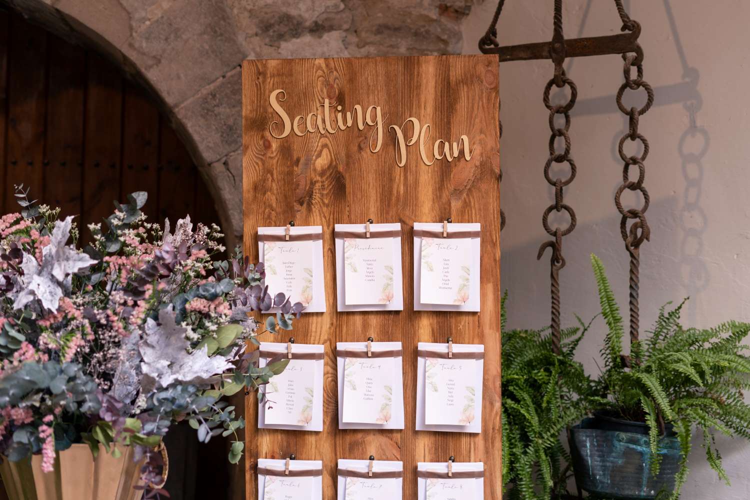 How to create the seating plan for your wedding