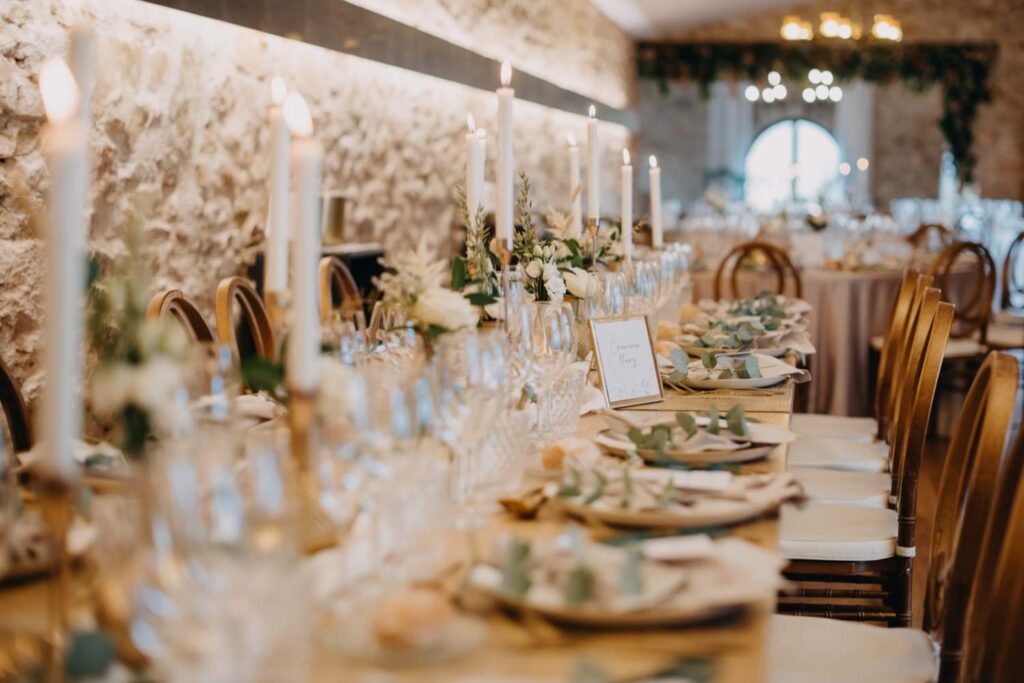 como elegir decoración banquete boda