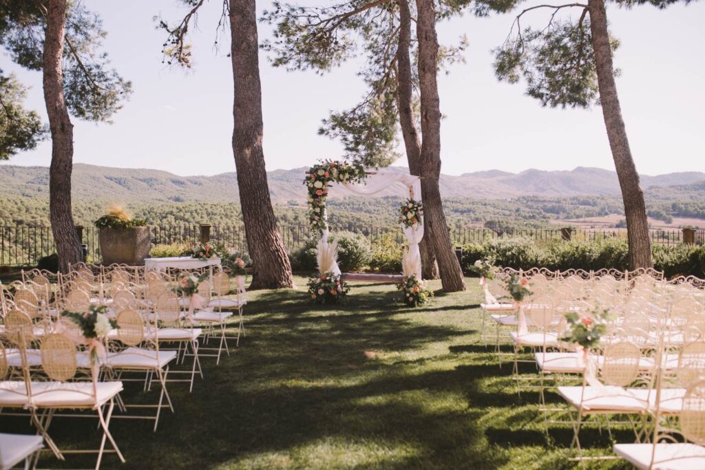 ceremonia boda estilo romántico