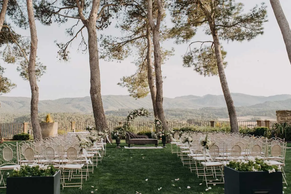 El entorno perfecto para ceremonias en el Castell de Tous