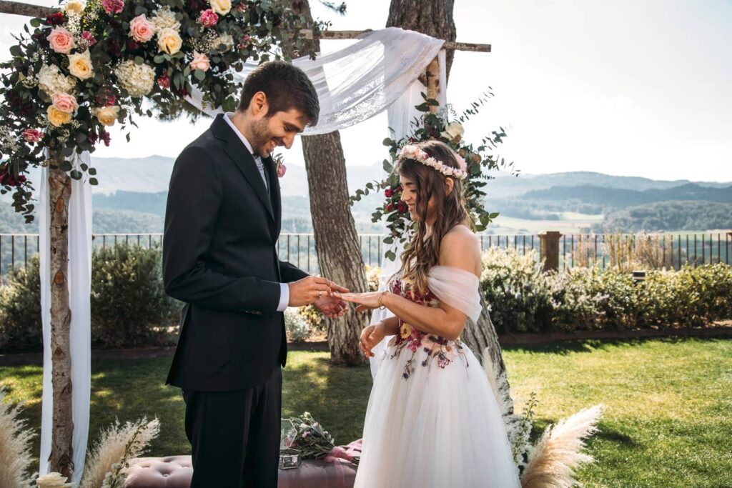 Intercambio anillos de boda